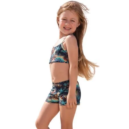 BIQUINI INFANTIL COM SHORT