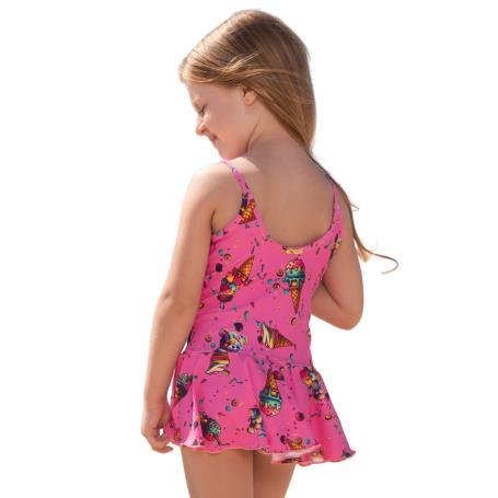 MAIO INFANTIL COM BABADO NA CINTA