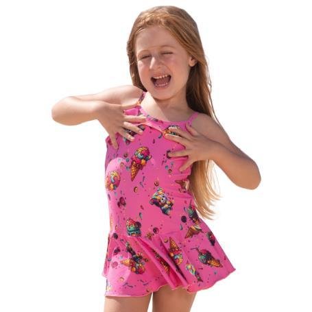 MAIO INFANTIL COM BABADO NA CINTA