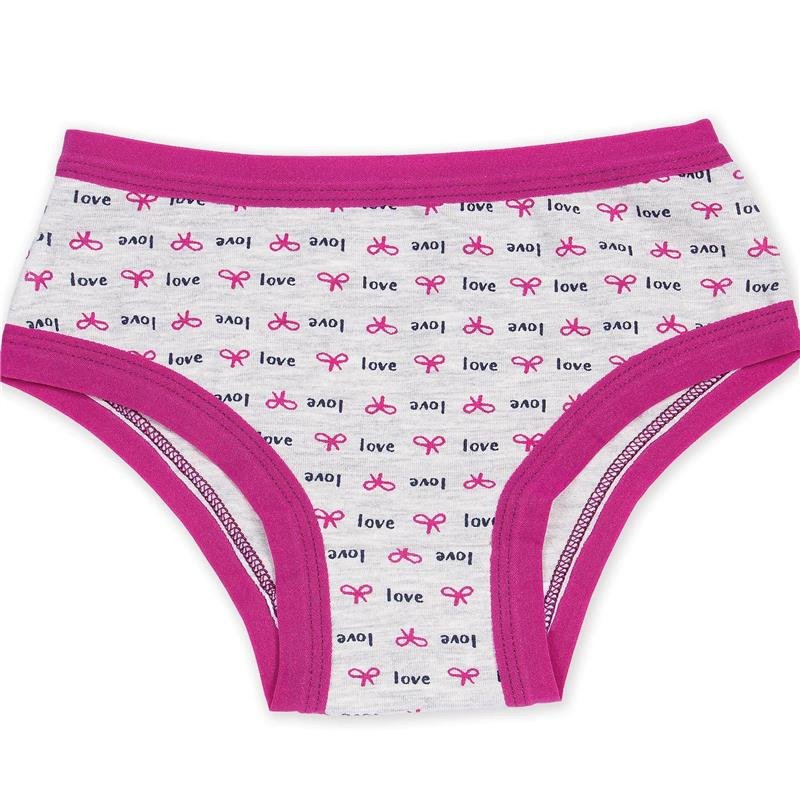 CALCINHA DE COTTON INFANTIL ESTAMPADO E LISO