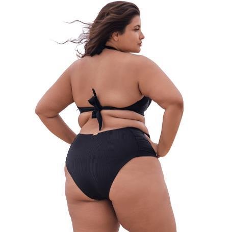 BIQUINI ADULTO TEXTURIZADO COM BOJO E TANGA PLUS SIZE KOTELLE