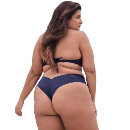 BIQUINI ADULTO TRANSPASSADO COM BOJO E FIO CONFORTO PLUS SIZE