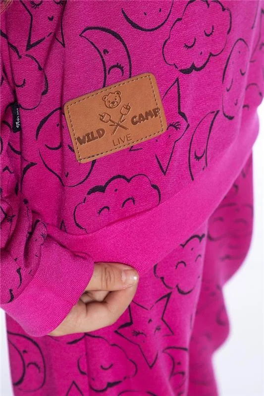 PIJAMA APELUCIADO COM PUNHO INFANTIL