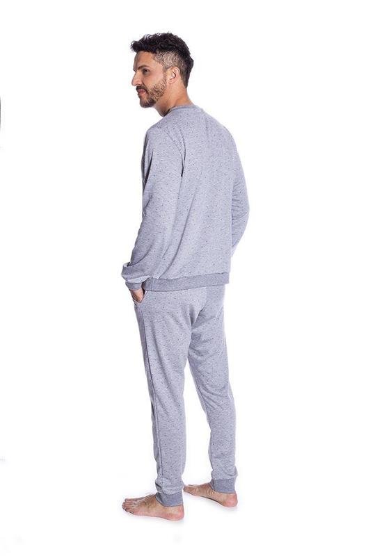 PIJAMA APELUCIADO ADULTO MASCULINO COM PUNHO