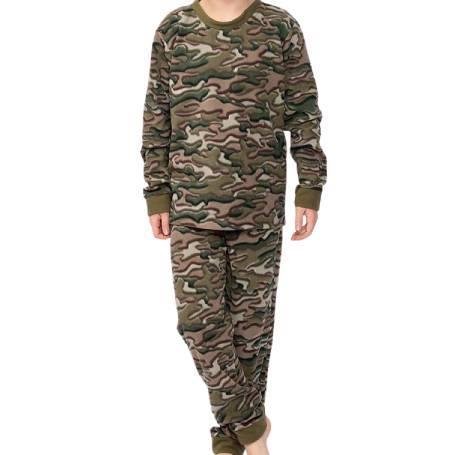 PIJAMA DE MICROSOFT COM PUNHO INFANTIL