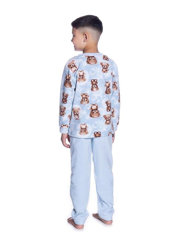 PIJAMA DE MICROSOFT COM PUNHO INFANTIL