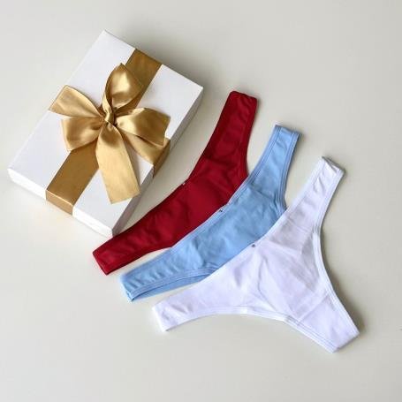 CALCINHA DE MICROFIBRA FIO DUPLO