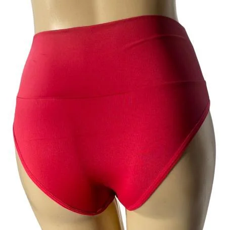 CALCINHA DE MICROFIBRA TANGA COM CÓS DUPLO