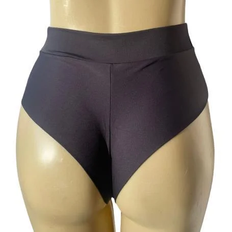 CALCINHA DE MICROFIBRA FIO COM CÓS DUPLO 